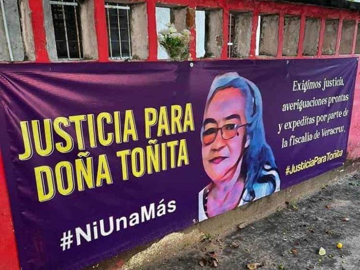 Feministas exigen justicia por el feminicidio de Toñita en Veracruz