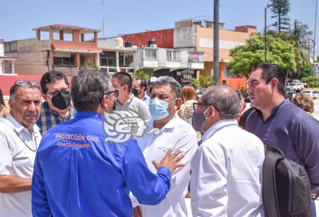 Participa Coatzacoalcos en Simulacro Nacional 2022