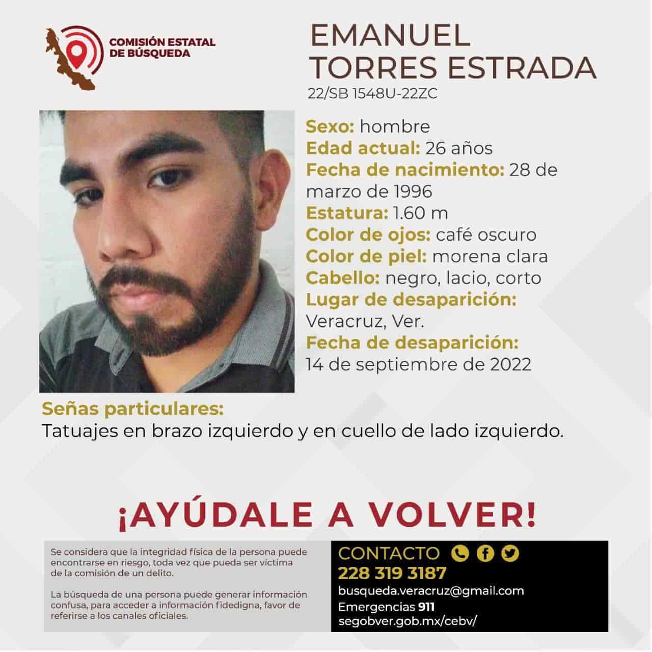 Localizan sin vida a joven reportado como desaparecido en Veracruz