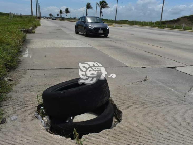 Crearían reglamento contra ladrones de alcantarillas y cableado en Coatza (+Video)