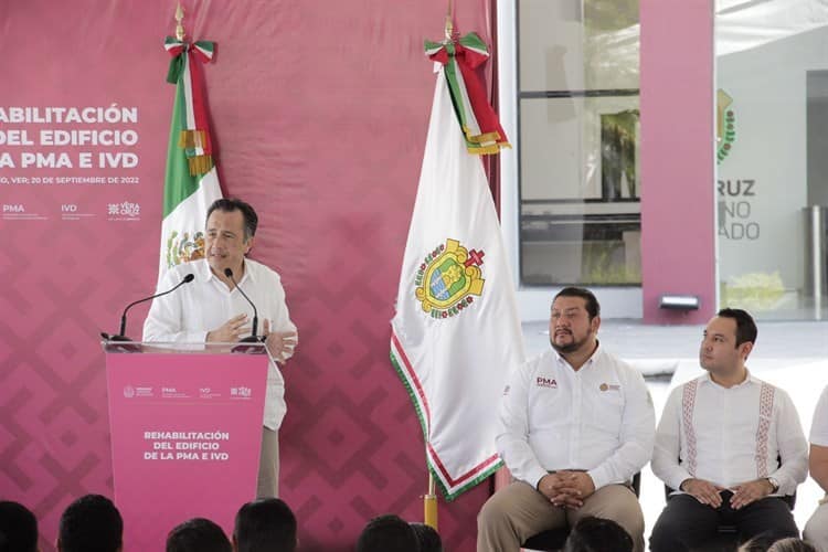 Inauguran rehabilitación del edificio de PMA e IVD en Veracruz (+Video)