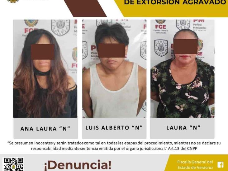 Vinculan a proceso a tres presuntos extorsionadores en San Andrés Tuxtla