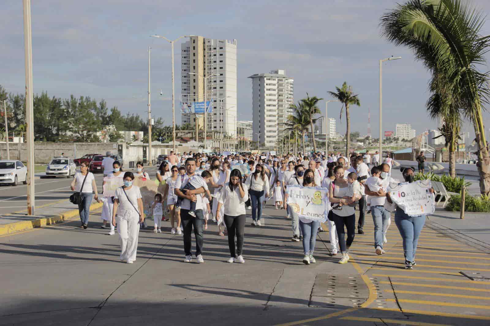 Marchan por el Día Internacional de la Paz en Boca del Río(Video)