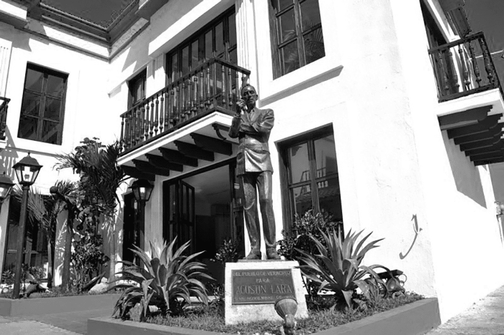 Así lucía la casa de Agustín Lara en Veracruz en los 50’s