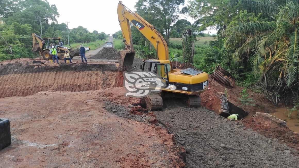 Tramo Santiago Tuxtla-Acayucan de carretera 180 estaría reparado el lunes