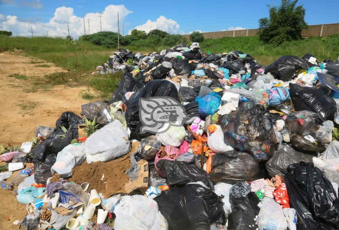 Denuncian a Coatzacoalcos por manejo irregular de tiraderos a cielo abierto