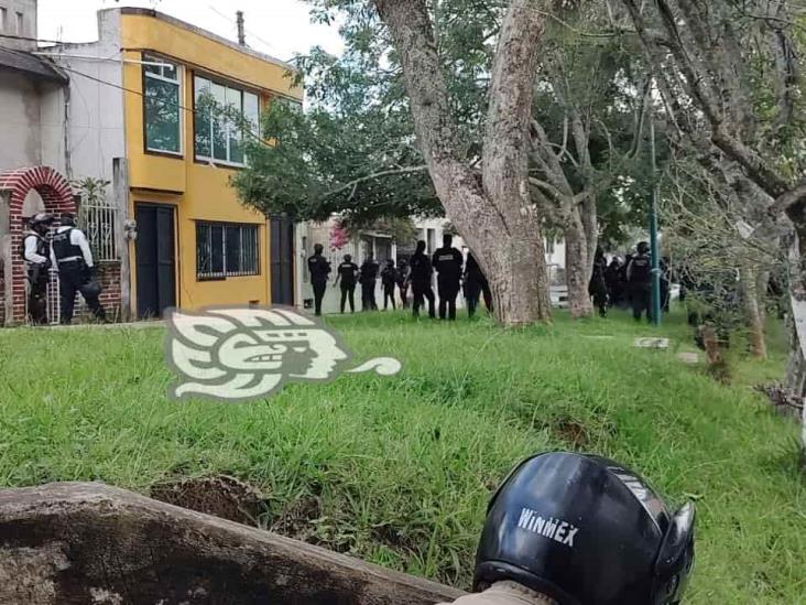 Sujeto tira balazos en avenida Araucarias de Xalapa; fuerte movilización (+Video)