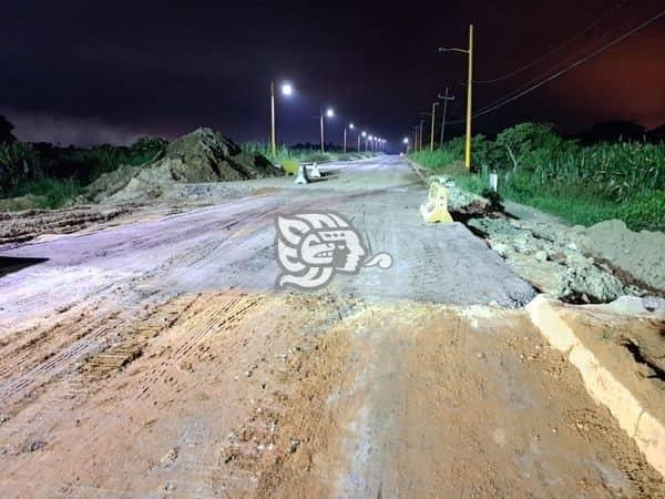 Conclusión de obra en la Cuatro Carriles depende del clima