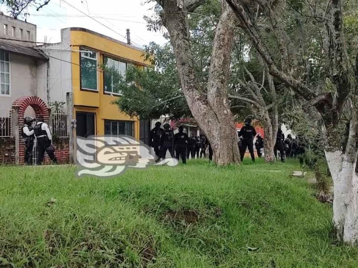 Sujeto tira balazos en avenida Araucarias de Xalapa; fuerte movilización (+Video)