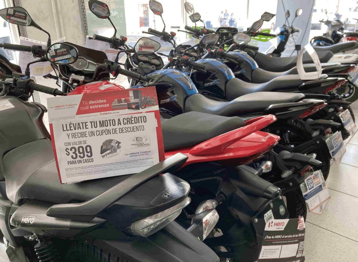 Motocicleta, el vehículo que los veracruzanos compran por menos de $300 semanales