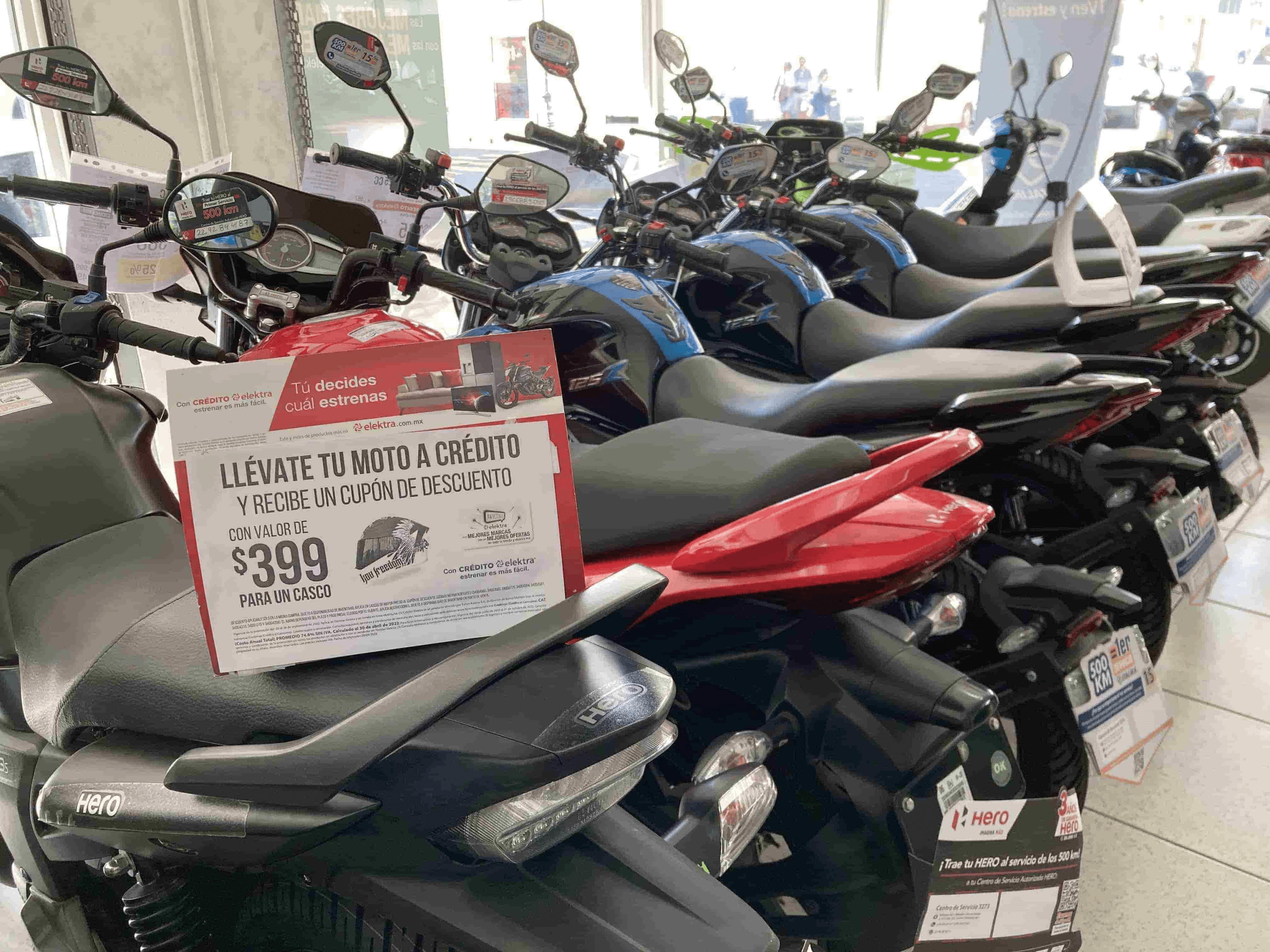 Motocicleta, el vehículo que los veracruzanos compran por menos de $300 semanales