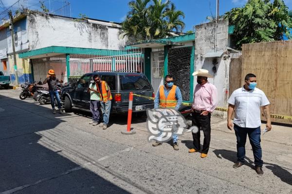 Sin justificación, constructora despidió a 7 en Misantla; exigen pagos