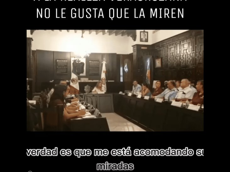 Video: Alcaldesa suspende sesión de cabildo al incomodarle las miradas