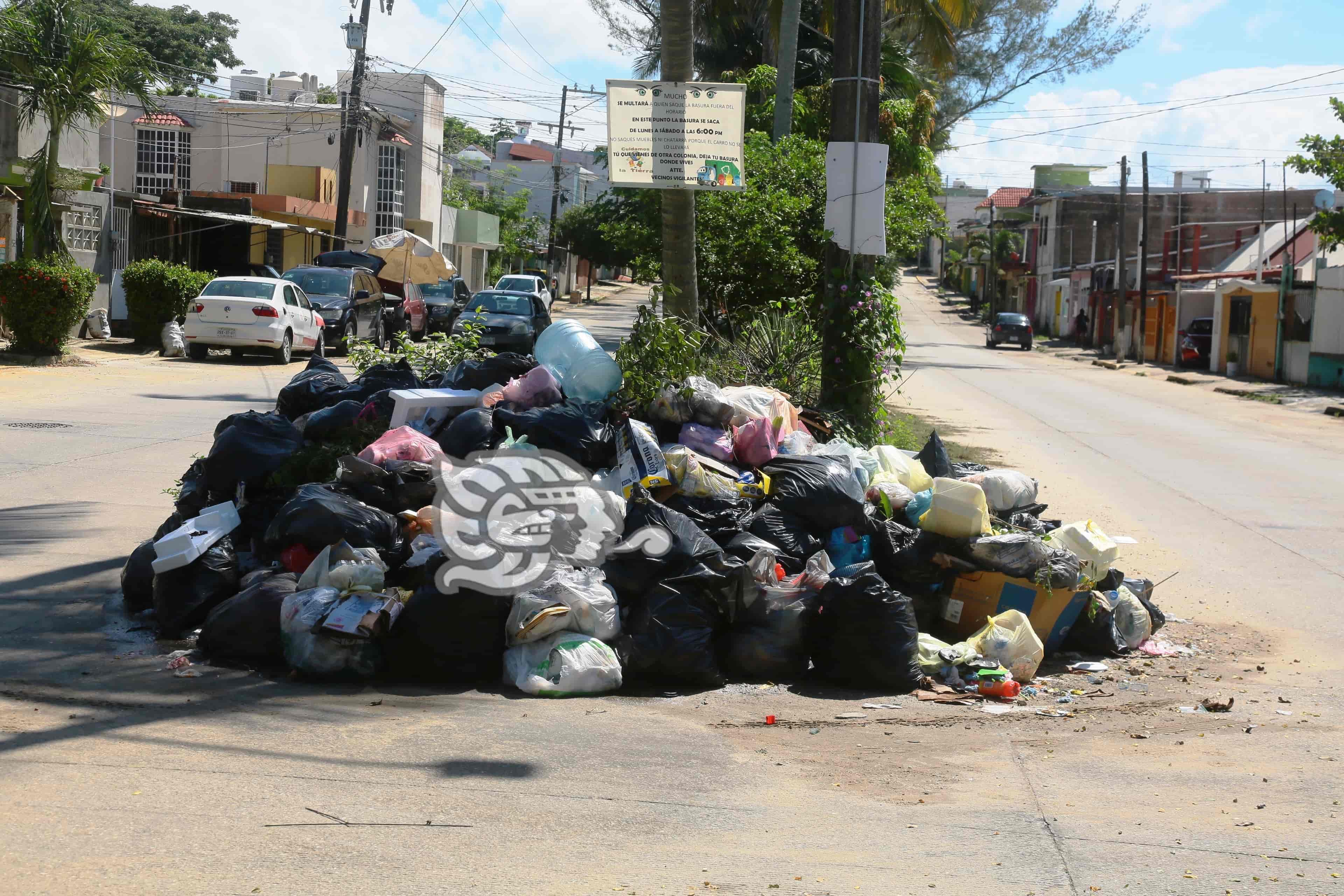 Este fin de semana se normalizaría recolección de basura en Coatzacoalcos