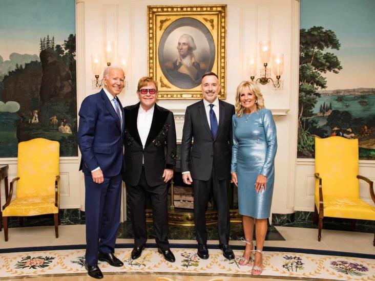 En concierto en la Casa Blanca, Elton John hace llorar a Joe Biden