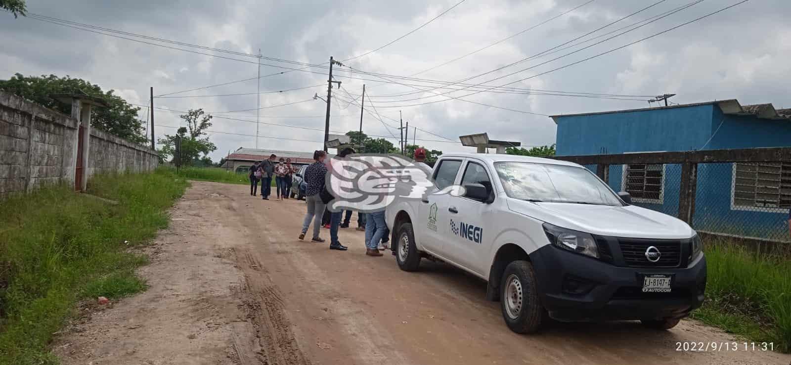 Personal del INEGI recorre el municipio para realizar censo Agropecuario