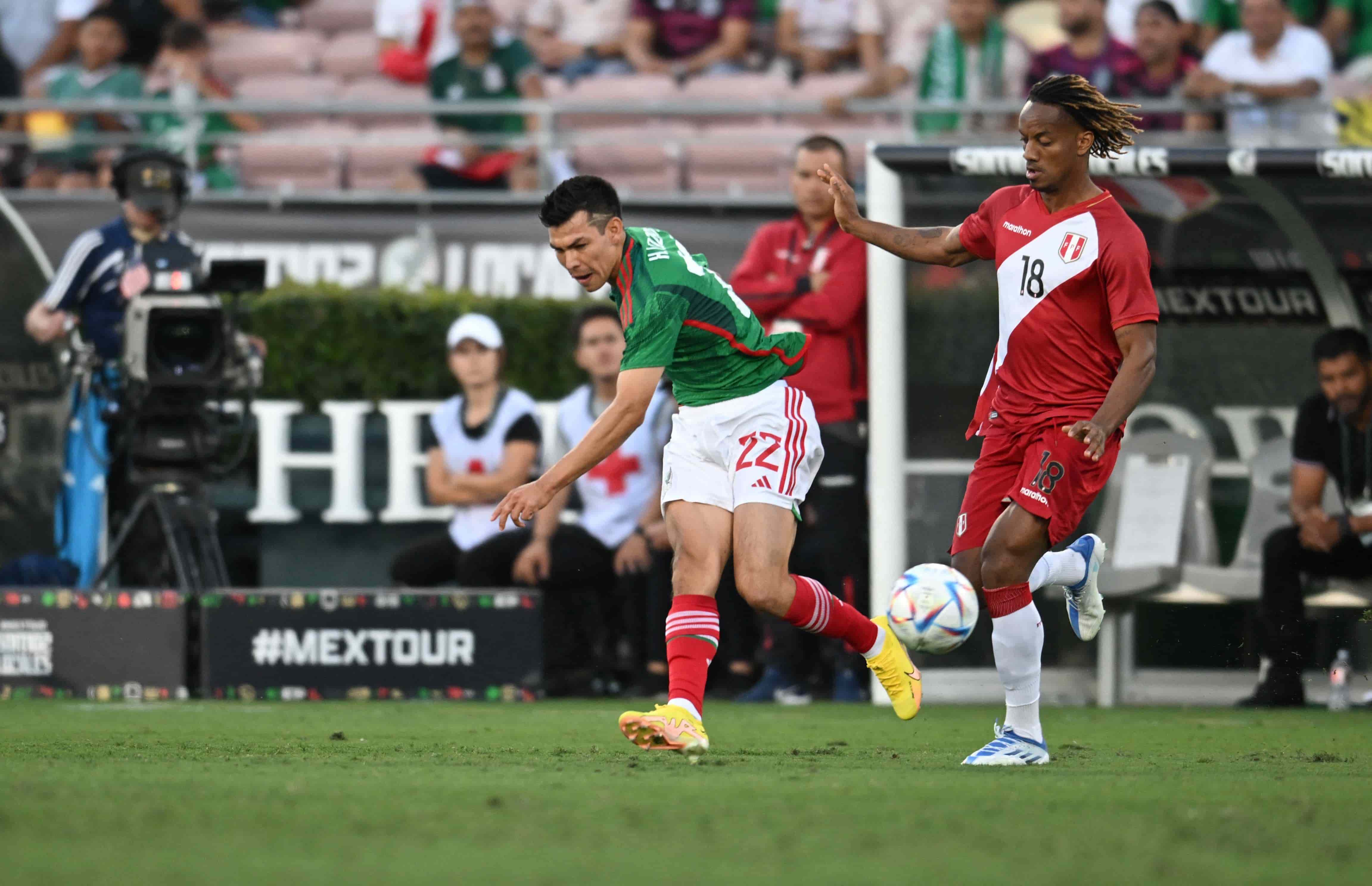 Sufrido triunfo de México frente a Perú