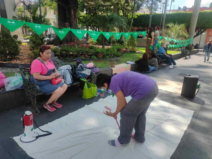 Orienta Marea Verde a jóvenes sobre interrupción legal del embarazo (+Video)