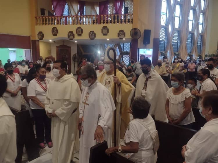 Celebran a Nuestra Madre de la Merced en Veracruz (+Video)