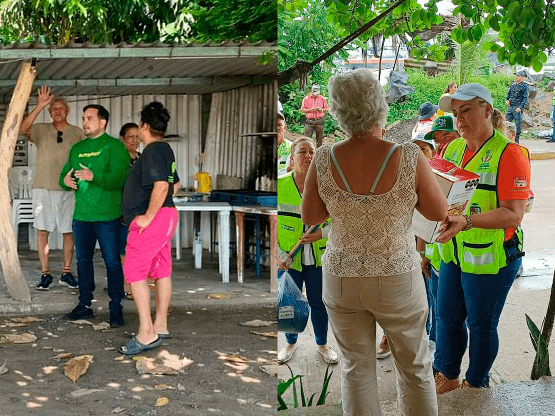 Alcaldes de Alvarado y Medellín realizan recorridos en zonas vulnerables tras lluvias