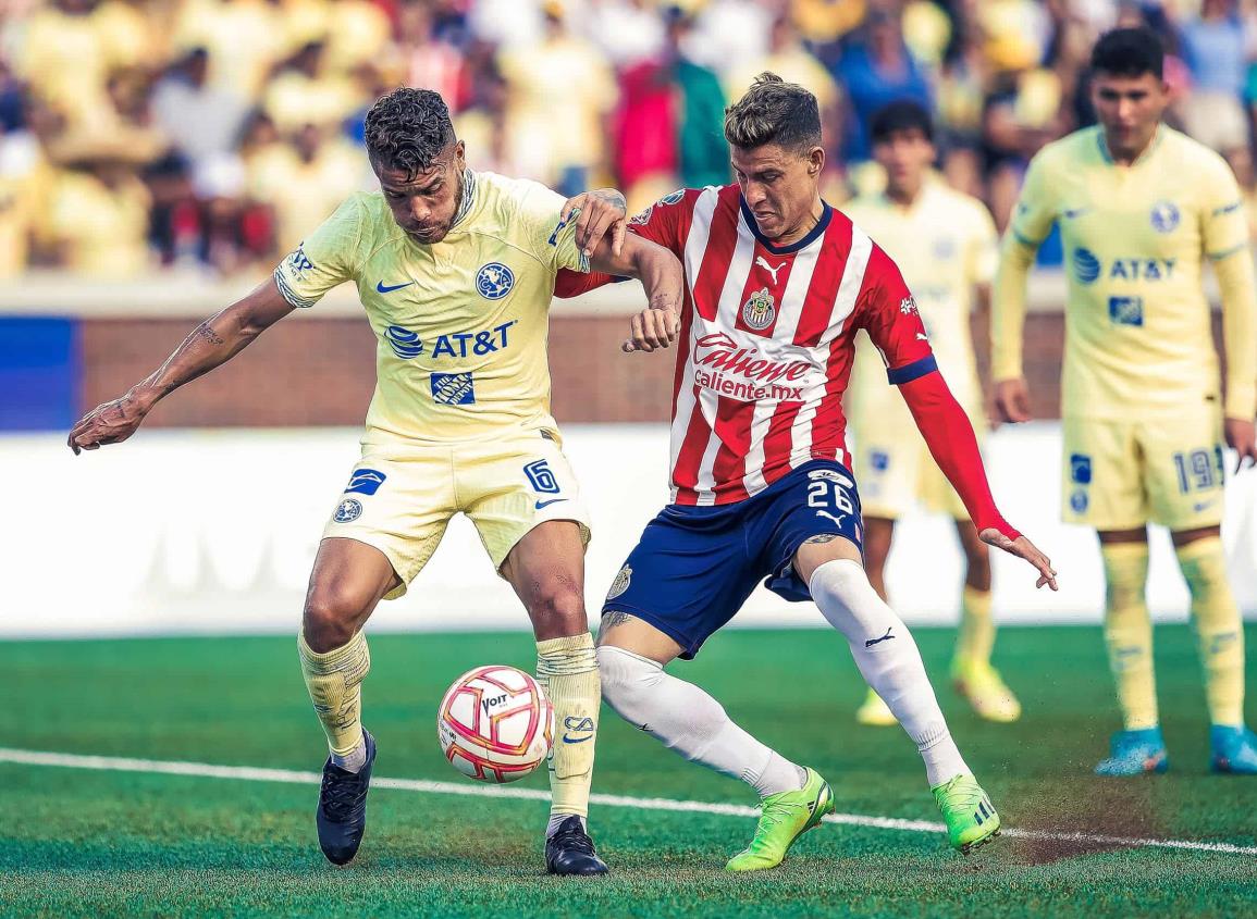 América repite triunfo sobre Chivas, ahora en amistoso