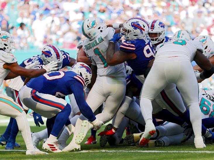 Delfines vencen a los Bills y mantienen su buen paso