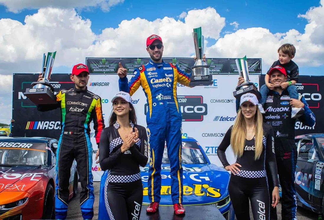 Rubén García Jr. ganó la octava fecha de NASCAR México