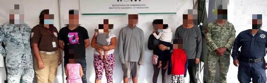 Asegura SSP 33 migrantes en seis municipios de Veracruz