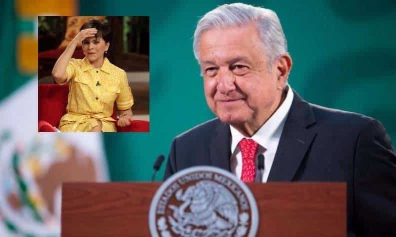 Pati Chapoy pide a AMLO ver Ventaneando tras invitación a Belinda y Nodal