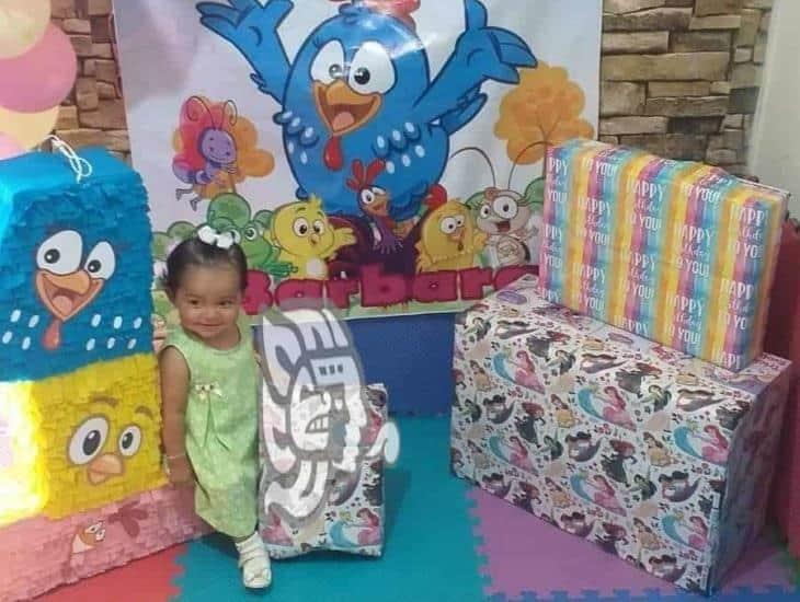 Doble festejo para la pequeña Barbara Eurídice por su primer añito de vida