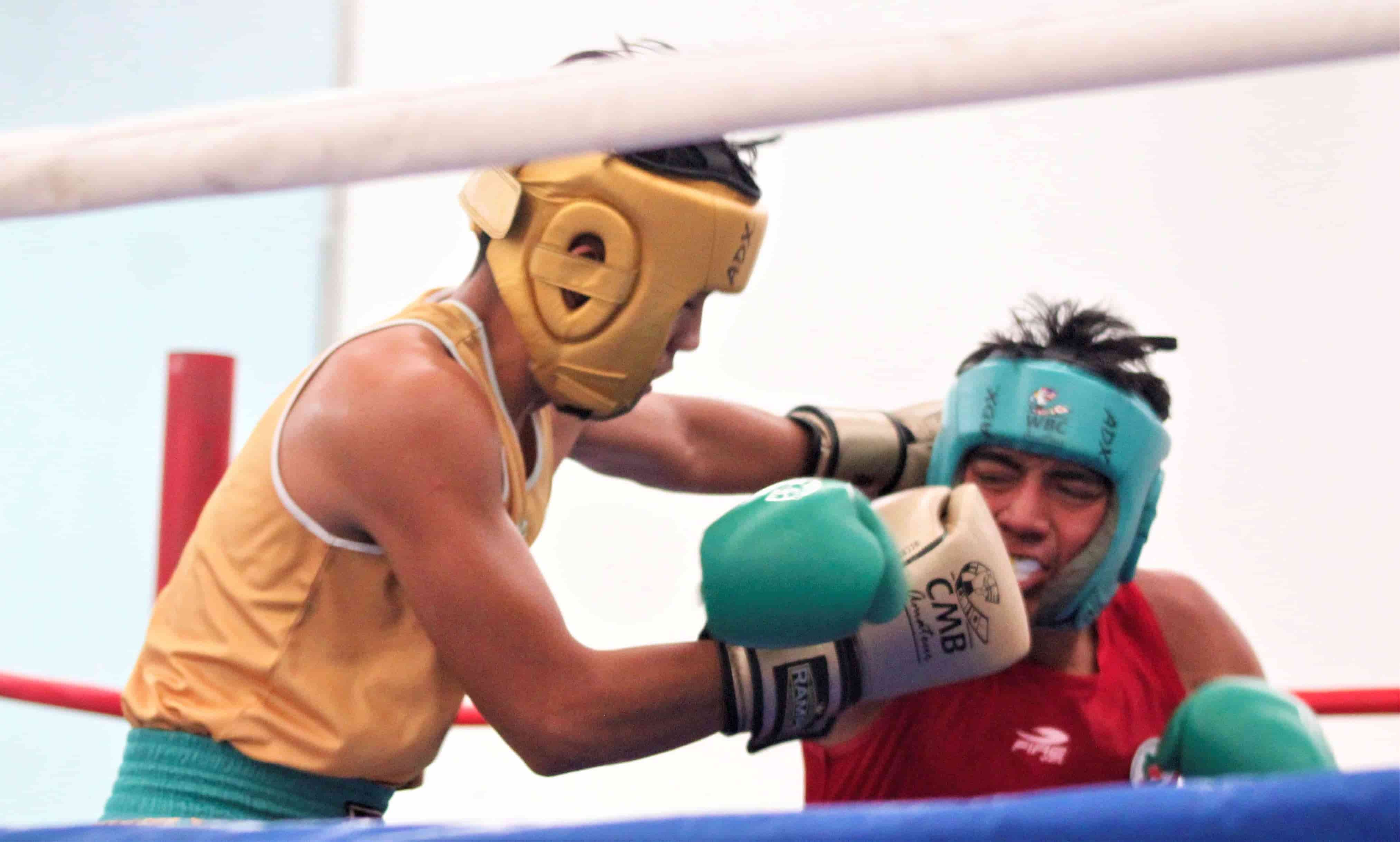 Lisdta delegación de boxeo para los Juegos Estatales Populares