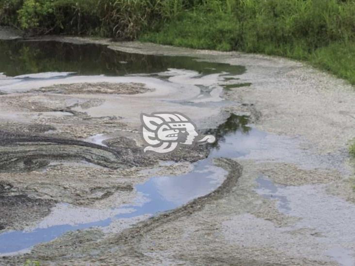 Por contaminar al río Cazones, clausuran a petrolera en Coatzintla