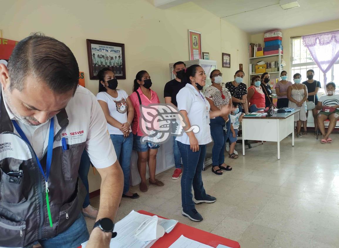 Promueven en Villa Cuichapa la sana alimentación y cuidados