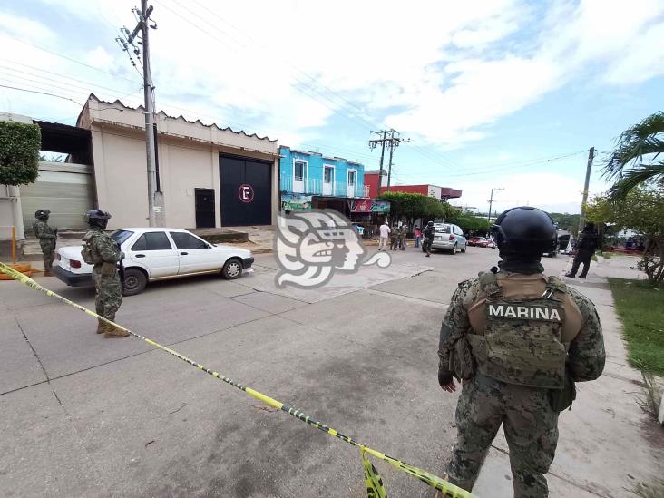 Asesinan a el Chilango, empleado de taquería en Acayucan (Video)