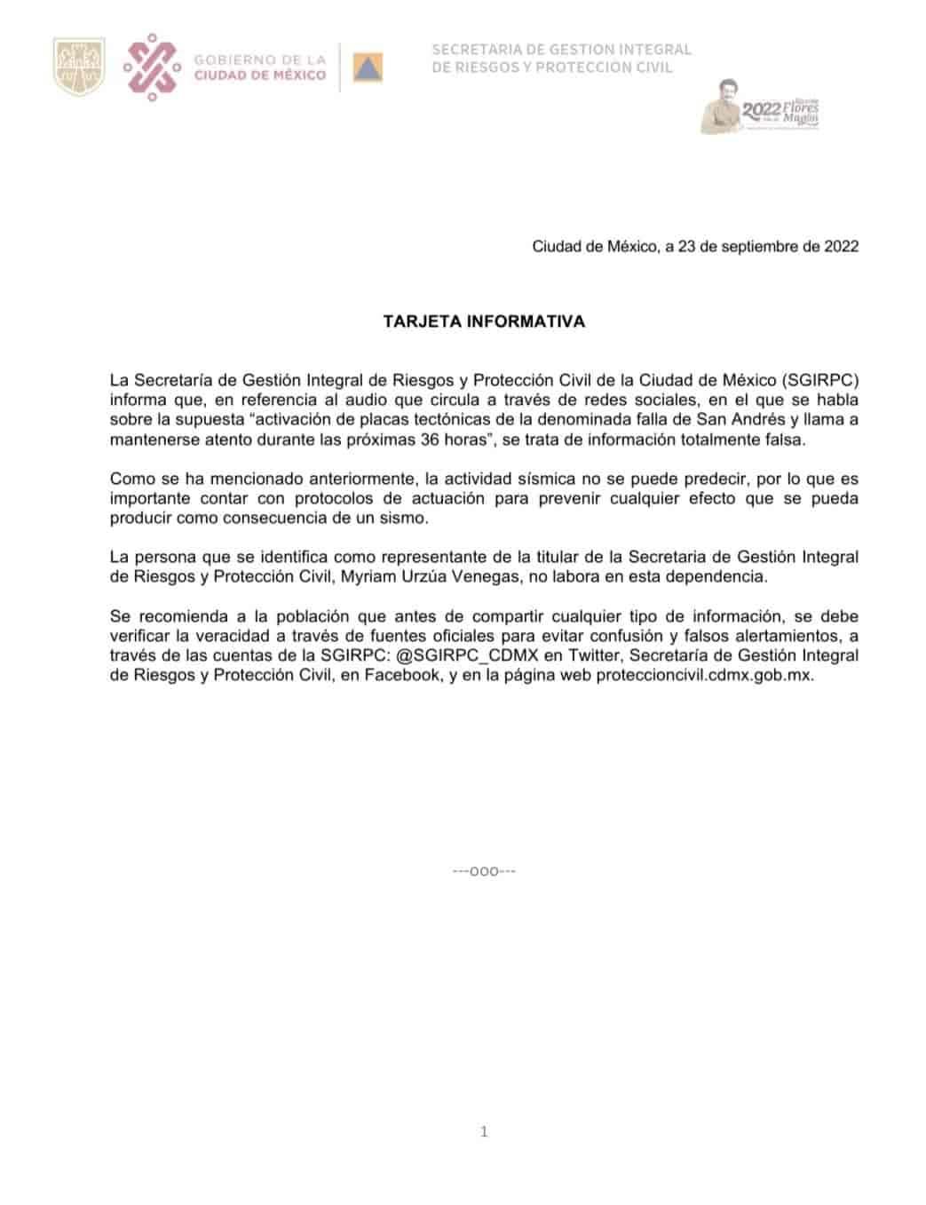 Falso, que estén activadas placas de falla de San Andrés; impredecible: PC Veracruz