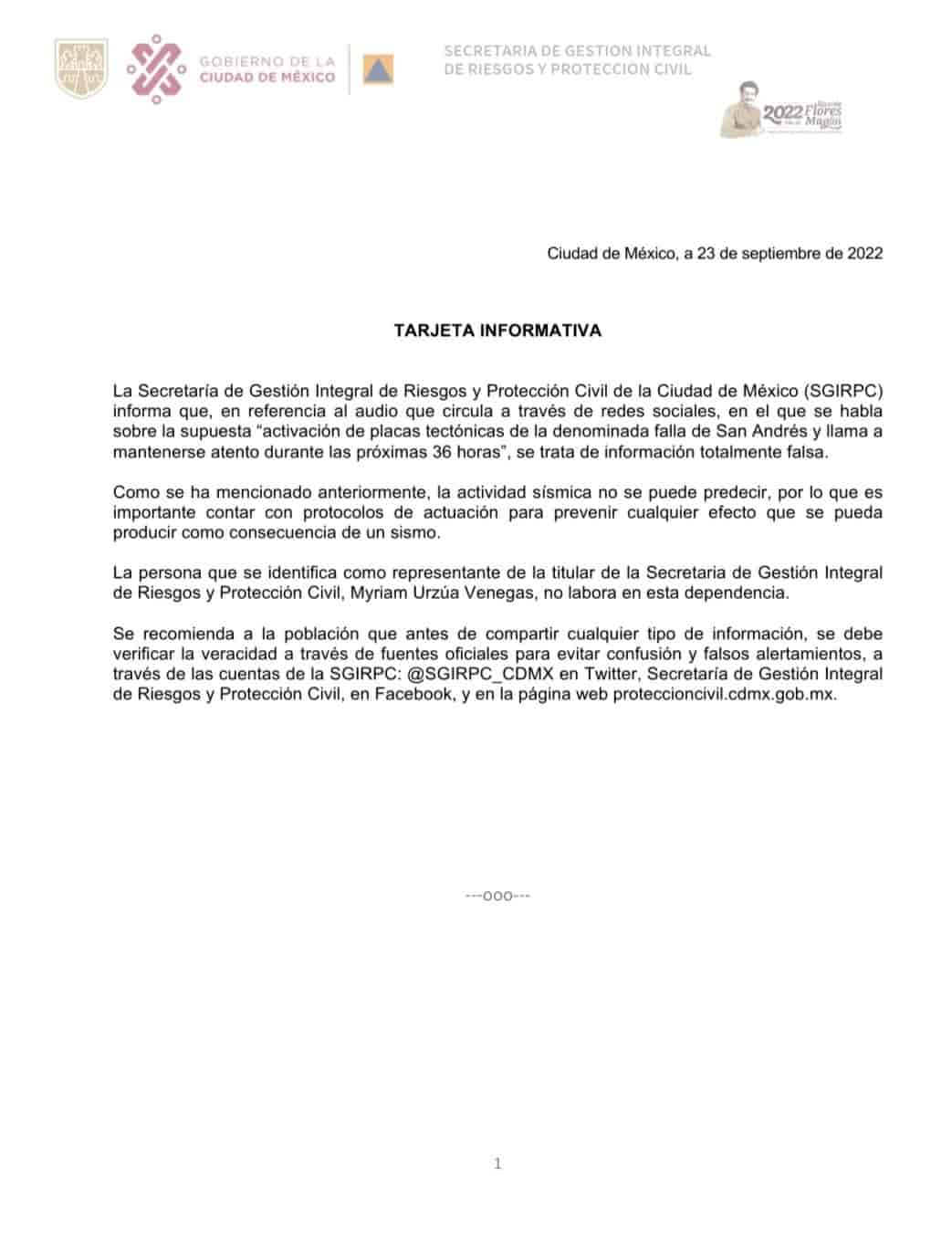 Falso, que estén activadas placas de falla de San Andrés; impredecible: PC Veracruz