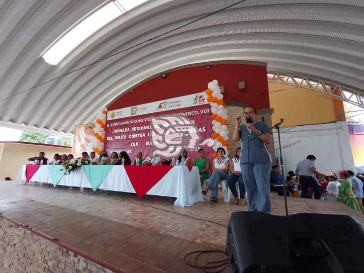 En Soconusco, jornada de prevención del delito contra las mujeres y niñas(+Video)