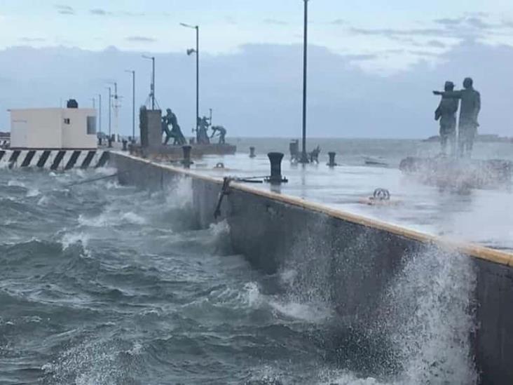 Emite PC Aviso Especial por frente frío 5 en Veracruz; así estará el clima este lunes