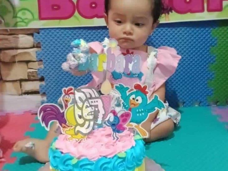 Doble festejo para la pequeña Barbara Eurídice por su primer añito de vida