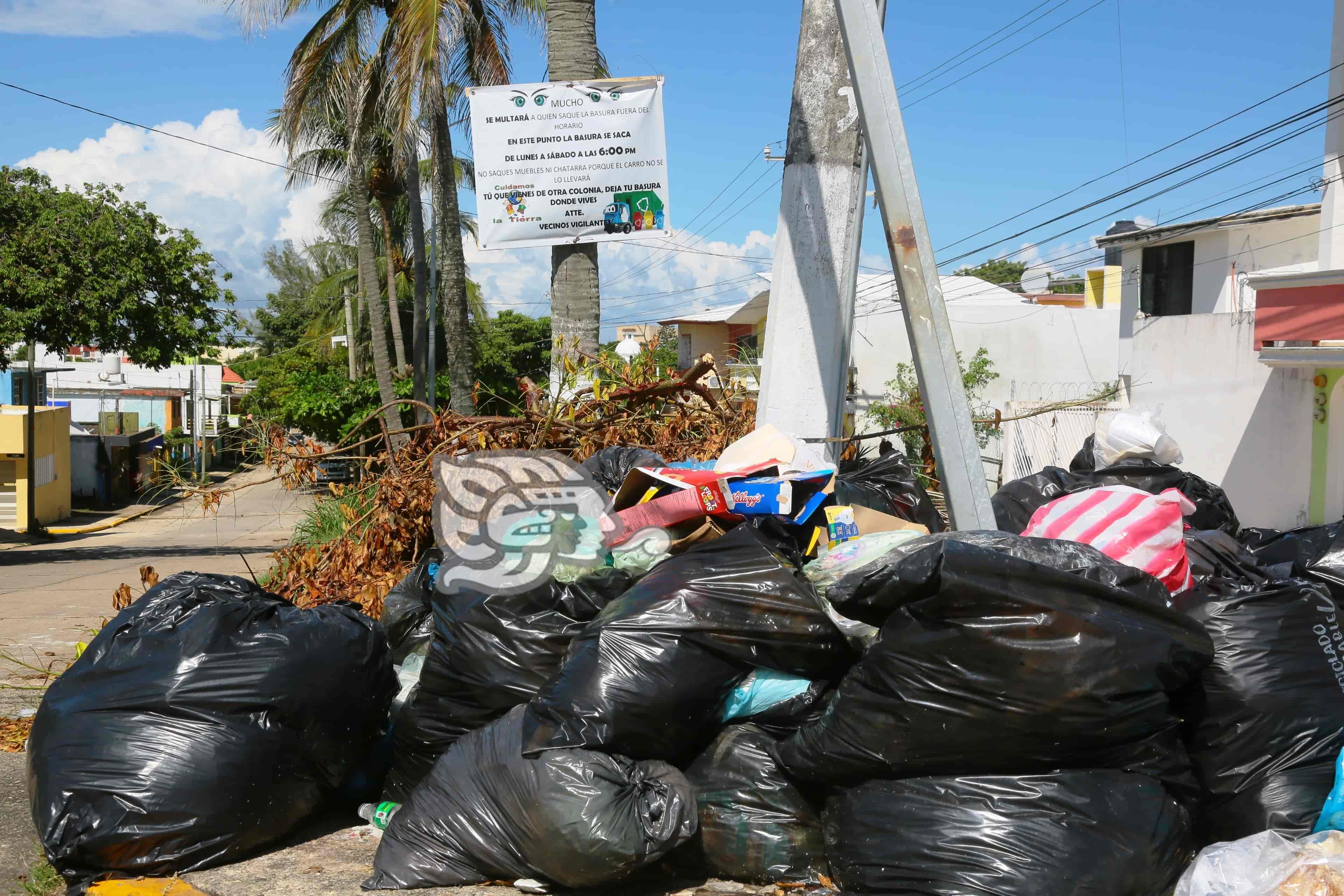 Recolección de basura en Coatzacoalcos se normalizará en 24 horas: Amado