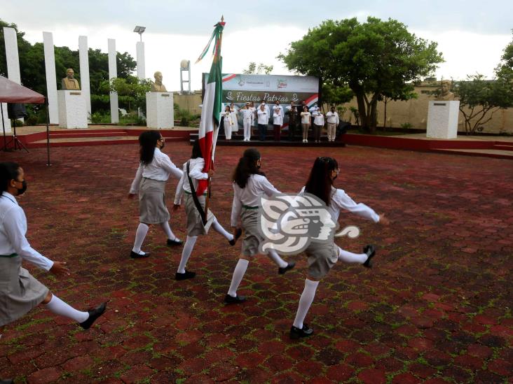 Conmemoran en Coatzacoalcos consumación de la Independencia