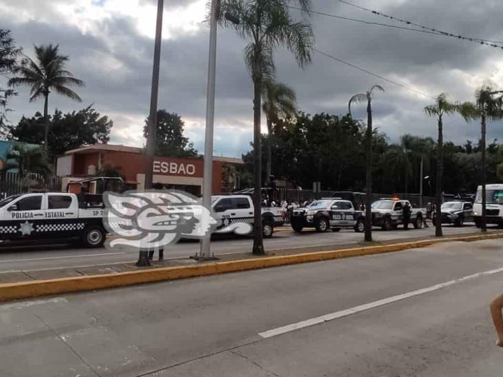 Evacúan a estudiantes de la Esbao en Córdoba ante amenaza de bomba