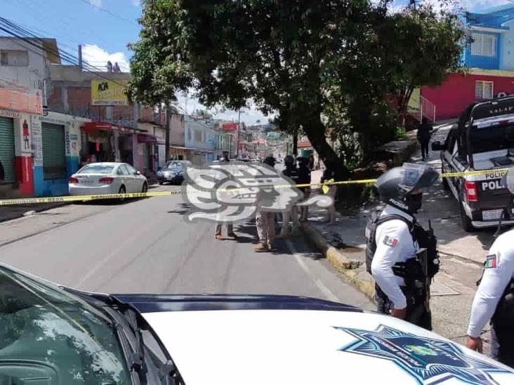 Balacera entre policías y sicarios en salida de Xalapa, rumbo a Briones (+Video)