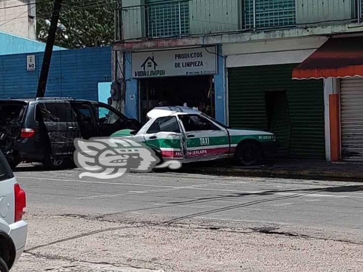 Balacera entre policías y sicarios en salida de Xalapa, rumbo a Briones (+Video)