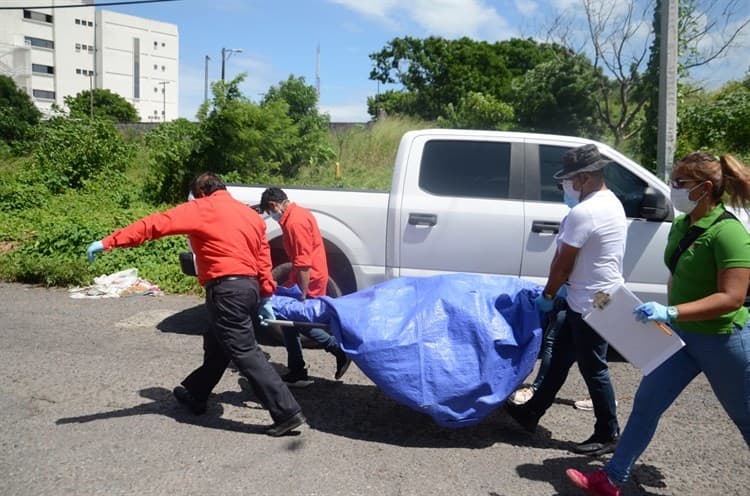 Hallan sin vida a centroamericano en lote baldío de Veracruz (+Video)