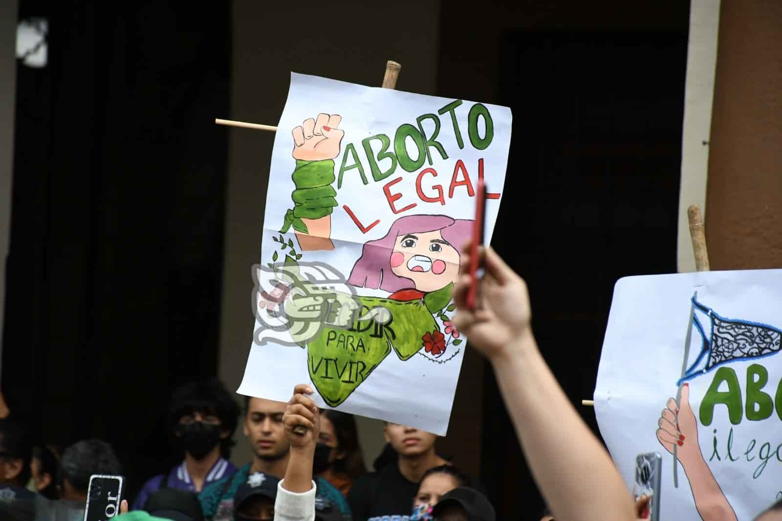 8M: Exigen aborto legal, seguro y al alcance de todas en Veracruz