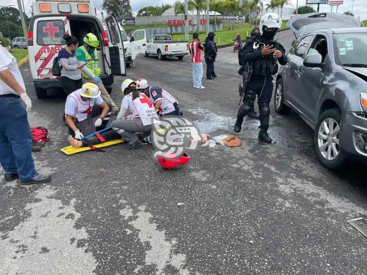 Accidente en el Diamante de Córdoba deja un lesionado