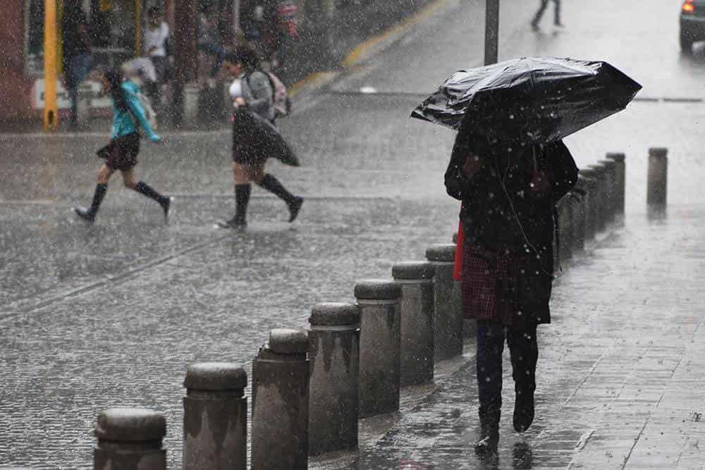 Frente frío 4 incrementará las lluvias en Veracruz a partir de este lunes