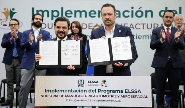 Implementa IMSS programa ELSSA para industrias de manufactura automotriz