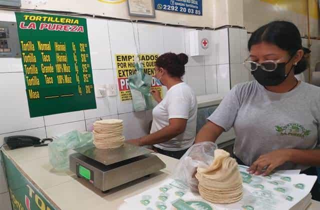 Vigilarán que tortillerías no excedan precios por kilo de tortillas en primera semana de 2023